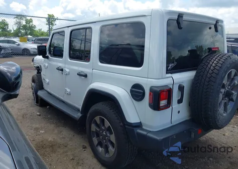 2018 Jeep Wrangler Unlimited Sahara 4X4 из США, поврежденный, VIN 1C4HJXEG1JW205789